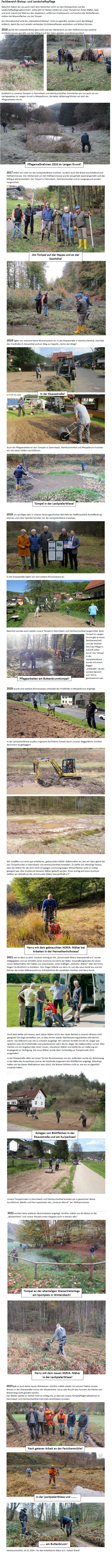 Biotop und Landschaftsschutz Arbeitskreis Natur Spessart