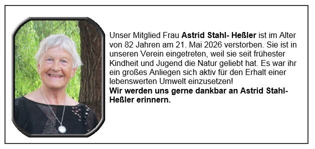In Gedenken an Astrid Stahl-He�ler